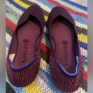 Rothy’s Fig Python Round Toe - Retired Color!